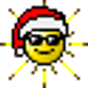 Xmas Sun emoji
