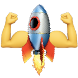 Muscle Rocket emoji