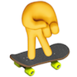 Tech Deck Skateboard emoji