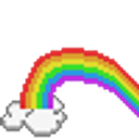 Rainbow Slide emoji