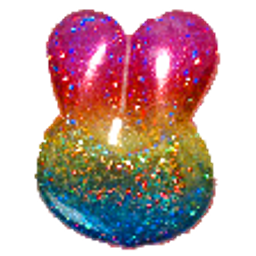 Sparkle Bunny emoji
