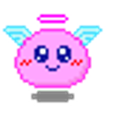 Pink Angel emoji