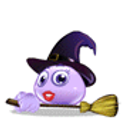 Witch Flyingbroomstick emoji