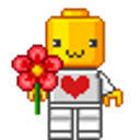 Lego Love emoji