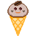 Ice Cream Kao emoji