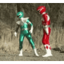 Power Rangers Shrug emoji