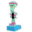 Squidward Dance Pose emoji