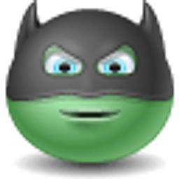 Batman Green emoji