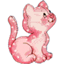 Pink Kitty emoji