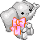 Elephant Bow emoji