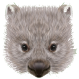 Wombat Head emoji
