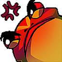 Frog Rage emoji