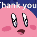 Kirby Thanks emoji