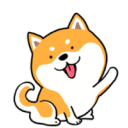 Wave Shiba emoji