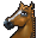 Horse Smile emoji