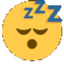 Yawn Sleep emoji