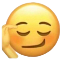 Satisfied Smirk emoji