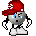 Sideway Cap emoji
