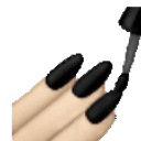 Goth Nailcare Intensifies emoji
