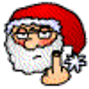 Santa Finger emoji