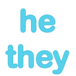 Pronouns He They emoji