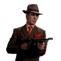 Spock Gangster Tommy Gun emoji