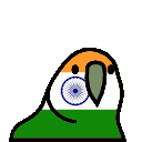India Parrot emoji