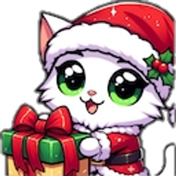 Kittensanta4q emoji