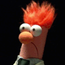 Beaker Nervous emoji
