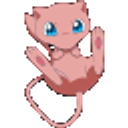 Mew Changing Colors emoji