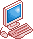 Pink Computer emoji
