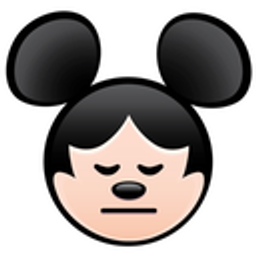 Disney Mickey emoji