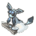 Glaceon Dj emoji