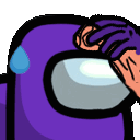 Amongworry emoji