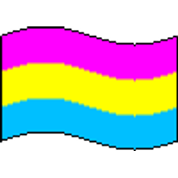 Prideflag Pan Wave emoji