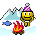 Snow Campfire emoji