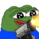 Pepe Gunshots emoji