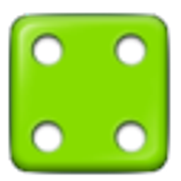 Dice 4 emoji