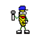Banana Rapper emoji
