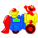 Elmo Train emoji