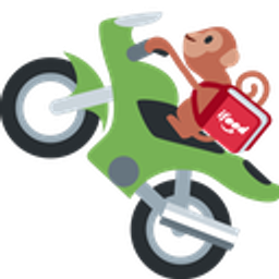 Monkeymotorcycle emoji
