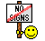 No Signs emoji