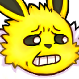 Jolteon Apprehensive emoji