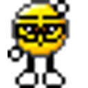 Nerd Waving emoji