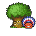 Tree Kissing emoji