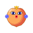 Peach Princess emoji