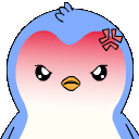 Penguangry emoji