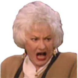 Golden Girls Dorothy Not Now Ma emoji