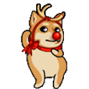 Xmas Doge emoji