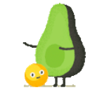 Avocado Drop The Pit emoji
